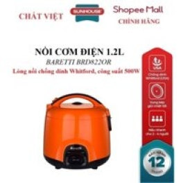 Nồi cơm điện Baretti 1.2L BRD822OR