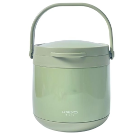 Nồi ủ chân không Kaiyo màu xanh-mint green, dung tích 3,0 lít KTC-3253