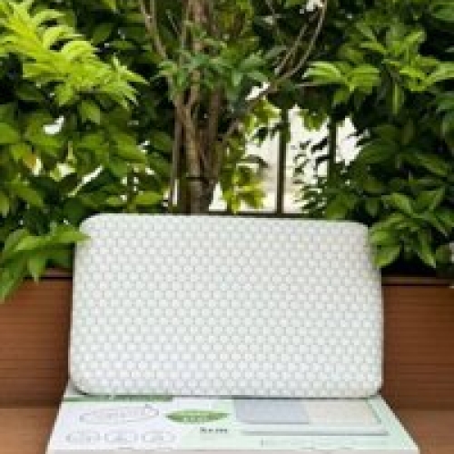 Gối cao su thiên nhiên Kaiyo dáng thấp 50x30x5cm KPR-9279