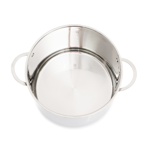 Nồi luộc gà Inox 5 lớp đáy kèm xửng Kalpen L30Pro