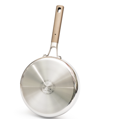 CHẢO INOX 304 LIỀN KHỐI PHỦ TITANIUM KALPEN DAUER TD16
