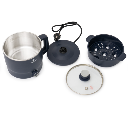 Ca lẩu điện mini có khay hấp Kalpen P6G