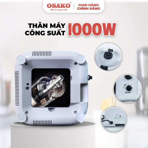 Máy ép trái cây nhanh chuyên nghiệp Osako EP-612