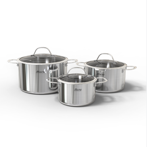 Bộ nồi inox đa lớp Sunhouse Mama SHG701