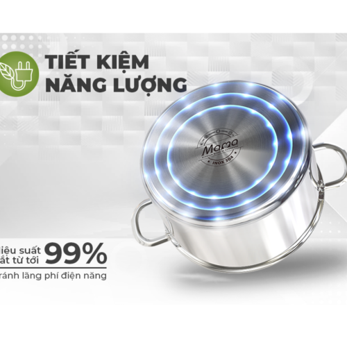 Bộ nồi inox đa lớp Sunhouse Mama SHG701