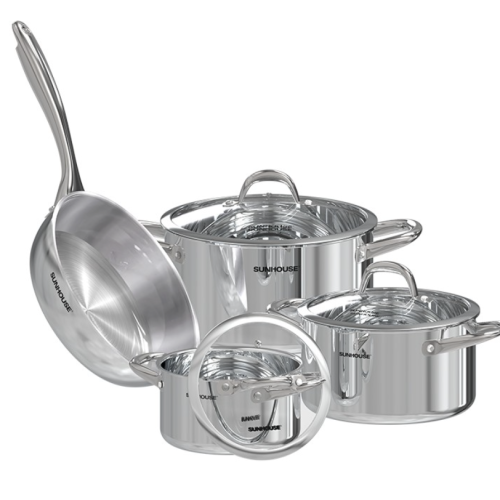 Bộ nồi inox Sunhouse SHG808