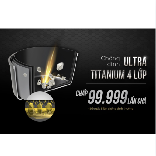 Bộ nồi chống dính Ultra Titanium Sunhouse ST2210B