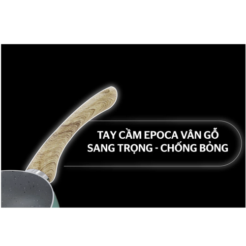 Chảo nhôm chống dính vân đá Sunhouse Clover CL20