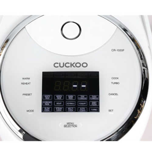 Nồi Cơm Điện Tử Cuckoo CR-1020F/WHWHVN