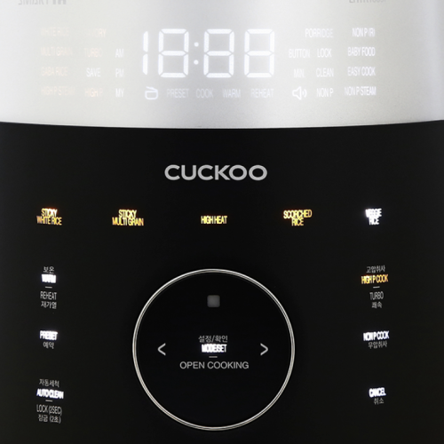 Nồi Cơm Điện Cao Tần Áp Suất Kép Cuckoo CRP-LHTR1009F/BKSI