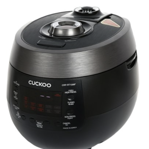 Nồi Cơm Điện Tử Áp Suất Kép Cuckoo CRP-RT1008F/BKTSVNCV
