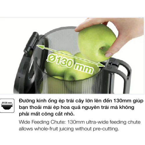 Máy ép chậm Hafele HS-J130SG