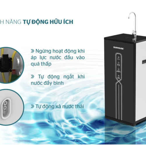 Máy lọc nước R.O 9 lõi Sunhouse SHA8839K