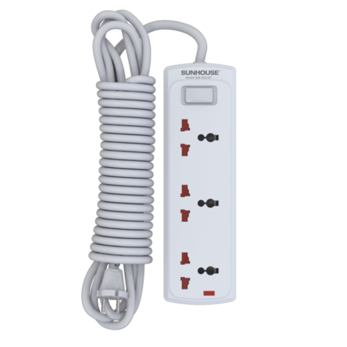 Ổ cắm điện Sunhouse SHE-OC6-3P