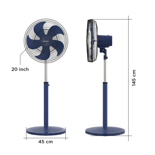 Quạt đứng Sunhouse 5 cánh SHD7392