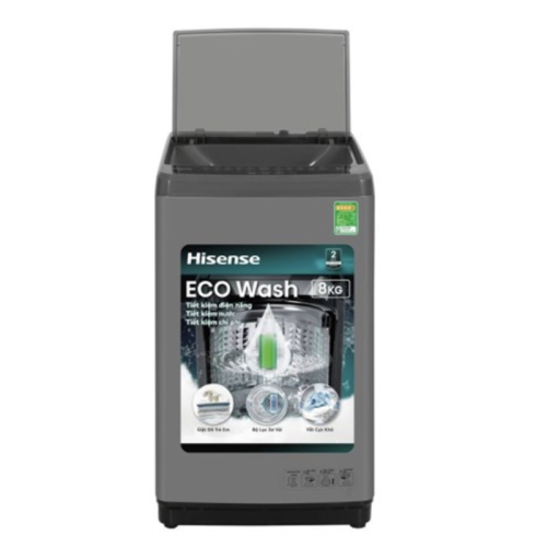 Máy giặt Hisense 8kg WTZQ8012UT
