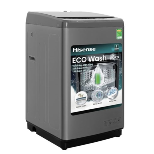Máy giặt Hisense 8kg WTZQ8012UT