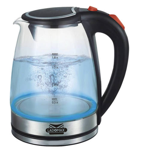 Bình đun siêu tốc thuỷ tinh Ladomax HA-880