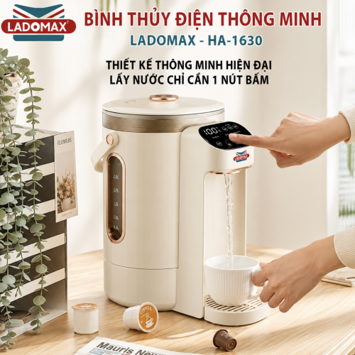 Bình thủy điện thông minh Ladomax HA-1630