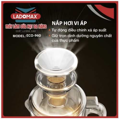 Máy làm sữa hạt Ladomax HA-960