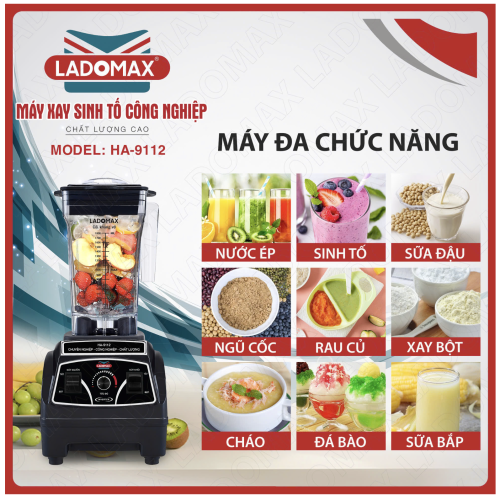 Máy xay sinh tố công nghiệp Ladomax HA-9113