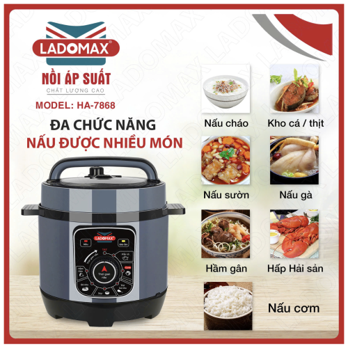Nồi áp suất Ladomax HA-7868
