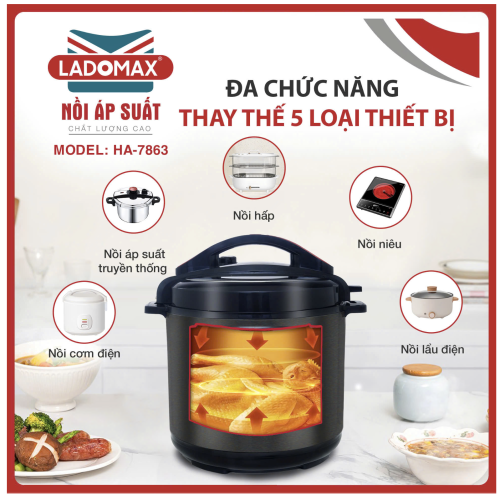 Nồi áp suất Ladomax HA-7863