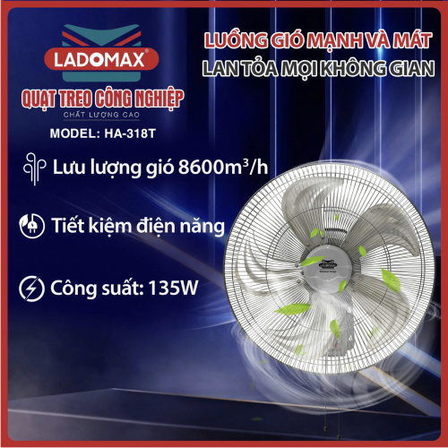 Quạt treo công nghiệp Ladomax HA-318T