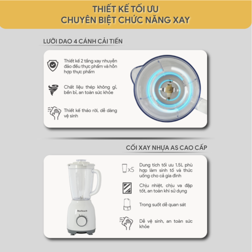 Máy xay sinh tố BlueStone BLB-5328