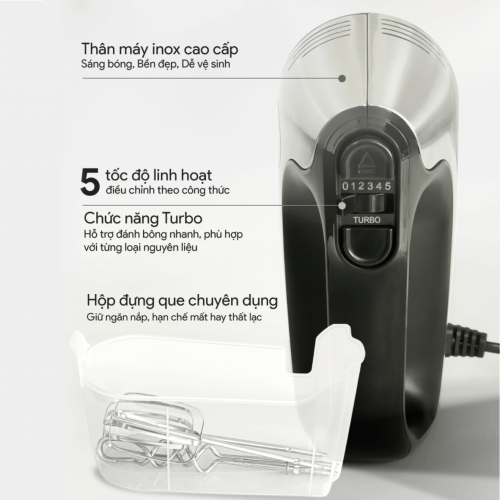 Máy đánh trứng cầm tay BlueStone HMB-6336