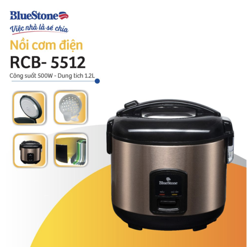 Nồi cơm điện BlueStone RCB-5512