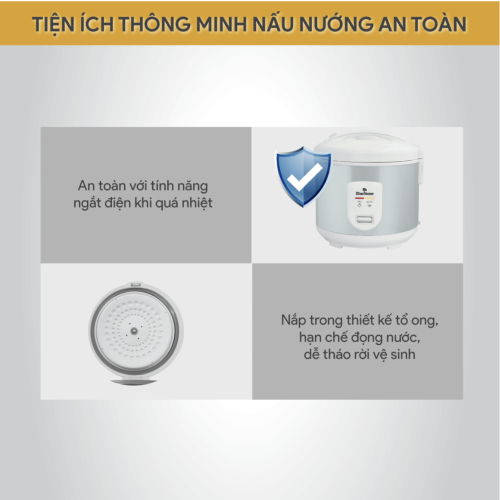 Nồi cơm điện BlueStone RCB-5517