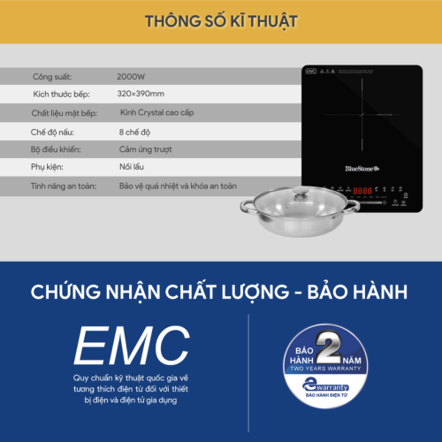 Bếp từ đơn BlueStone ICB-6731
