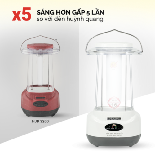 Đèn sạc Honjianda HJD-320