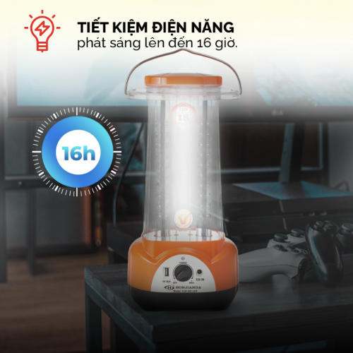 Đèn sạc Honjianda HJD-222