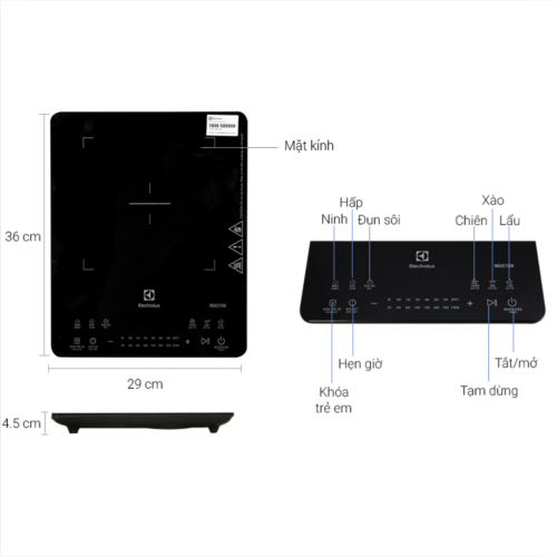 Bếp từ đơn Electrolux ETD42SKA