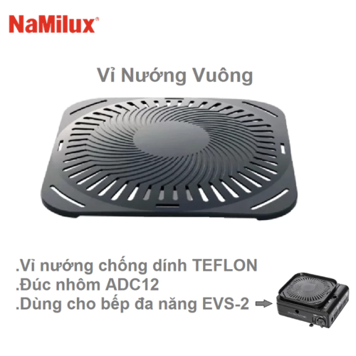 Bếp nướng gas không khói NaMilux EVS2-23VD