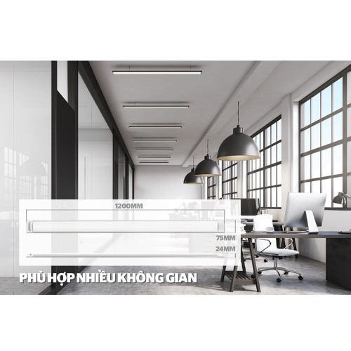 Đèn Tube bán nguyệt Sunhouse Spec SHE-BNA01-80W-S