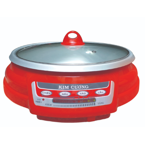 Nồi lẩu điện Kim Cương thân nhựa KC-LĐ-3.5L