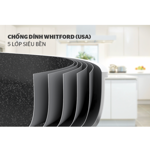Chảo sâu lòng chống dính đáy từ Sunhouse SHS30MRD