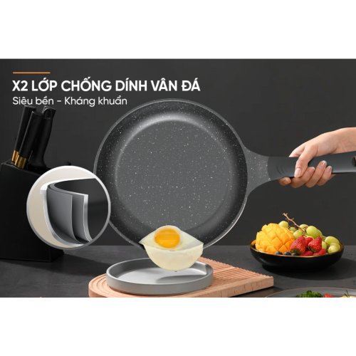 Chảo nhôm chống dính Sunhouse SBD20B