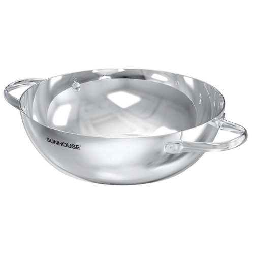 Chảo xào inox liền khối Sunhouse Healthy IN20M12