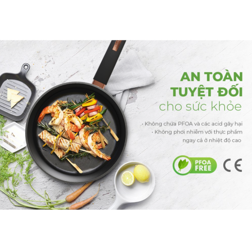 Chảo nhôm chống dính Sunhouse ST26B