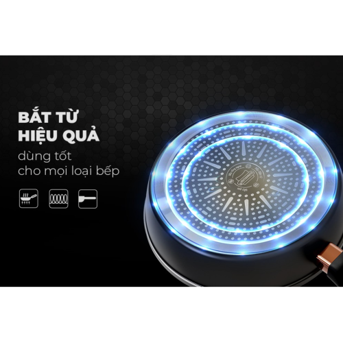 Chảo nhôm chống dính Ultra Titanium Sunhouse ST20B