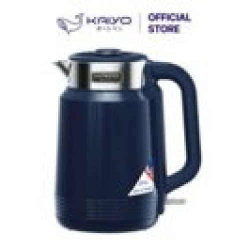 Ấm siêu tốc 2 lớp Cool Touch Kaiyo KEK-0610 2L - An toàn, đun sôi nhanh, thiết kế hiện đại