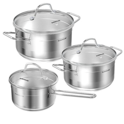 Bộ nồi inox 5 đáy Sunhouse SHG669