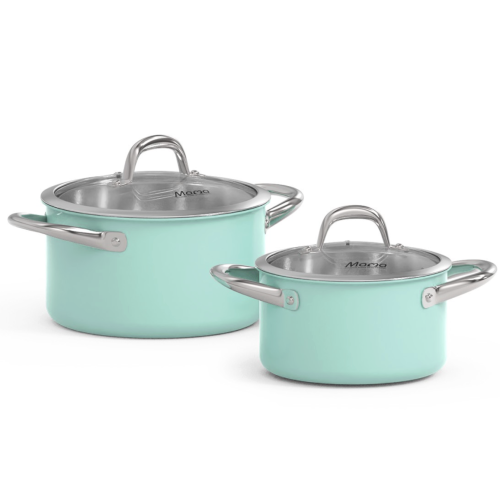 Bộ 2 nồi inox liền đáy Sunhouse Mama SHG702