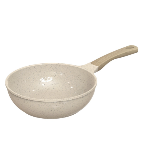 Chảo phủ sứ an toàn đáy từ Sunhouse Healthy SBDS24MC