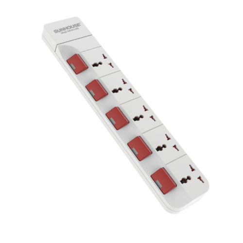 Ổ cắm điện Sunhouse SHE-OC1-5RD