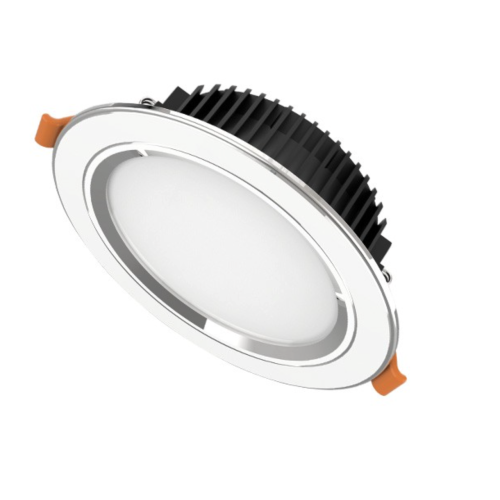 Đèn LED Downlight viền bạc 3 màu Sunhouse SHE-DL01-3/7W-VB